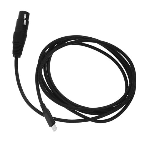 VILLCASE Type Zu Xlr Audio Verbindungskabel Für Mikrofone Professionelle Audioanwendungen Kompatibel Mit Laptop Smartphone Tablet Stabil Langlebig von VILLCASE