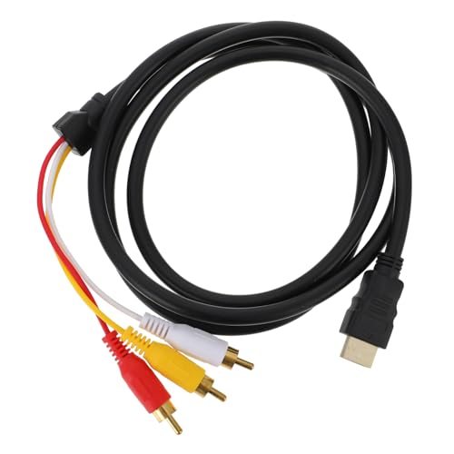 VILLCASE Verbindungskabel Konvertierungskabel Multi Digital Kompatibles Videokabel Komponenten Dvd Adapterkabel Videoadapterkabel Kabel Audioadapterkabel AbsVergoldet Schwarz VILLCASE Verbindungskabel Konvertierungskabel Multi Digital Kompatibles Videokabel Komponenten Dvd Adapterkabel Videoadapterkabel Kabel Audioadapterkabel AbsVergoldet Schwarz von VILLCASE