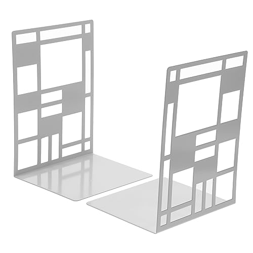 VILLFUL 1 Paar Quadratisches Buchset, Buchhalter, Buchorganisatoren, Buchhalter Für Regale, Dekorative Buchhalter, Leseständer, Buchhalter, Buchständerhalter, Buchstütze, von VILLFUL