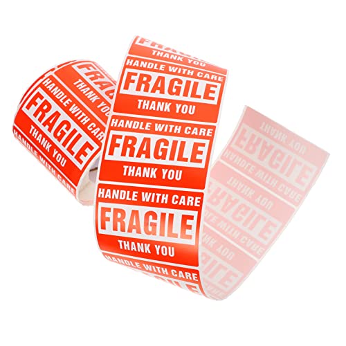 VILLFUL 1 Rolle Selbstklebende Etiketten, Verpackungsaufkleber, Warnetiketten, Versandaufkleber, Zerbrechliche Aufkleber, Zerbrechliche Aufkleber Für Versandverpackungen, Warnaufkleber, VILLFUL 1 Rolle Selbstklebende Etiketten, Verpackungsaufkleber, Warnetiketten, Versandaufkleber, Zerbrechliche Aufkleber, Zerbrechliche Aufkleber Für Versandverpackungen, Warnaufkleber, von VILLFUL