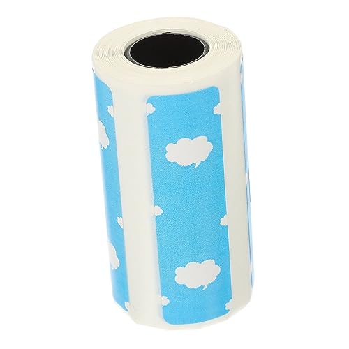 VILLFUL 1 Rolle Thermoetikettenpapier Thermokamerapapier Druckpapier Für Kinderkamera Sofortbildkamera Thermopapier Selbstklebendes Thermotransferpapier Sofortbildkamera Nachfüllpapier von VILLFUL