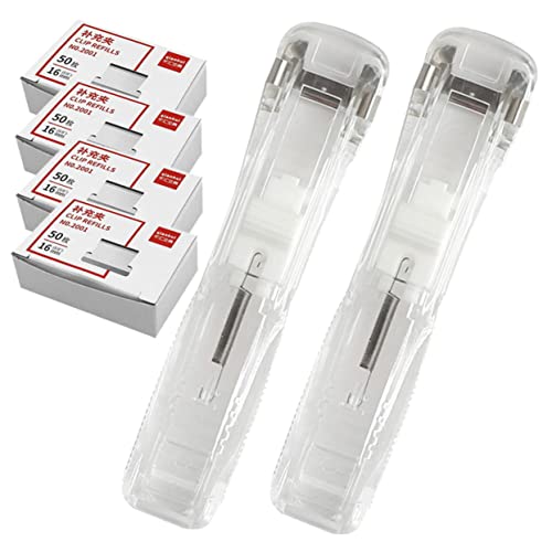 VILLFUL 1 Set Heftgerät Ohne Spuren, Schreibtischheftgerät, Tragbar, Buchheftgerät, Heftgeräte Für Den Schreibtisch, Heftgerät Mit Clip, Wiederverwendbar, Clip Heftgerät, Büroheftgerät, VILLFUL 1 Set Heftgerät Ohne Spuren, Schreibtischheftgerät, Tragbar, Buchheftgerät, Heftgeräte Für Den Schreibtisch, Heftgerät Mit Clip, Wiederverwendbar, Clip Heftgerät, Büroheftgerät, von VILLFUL