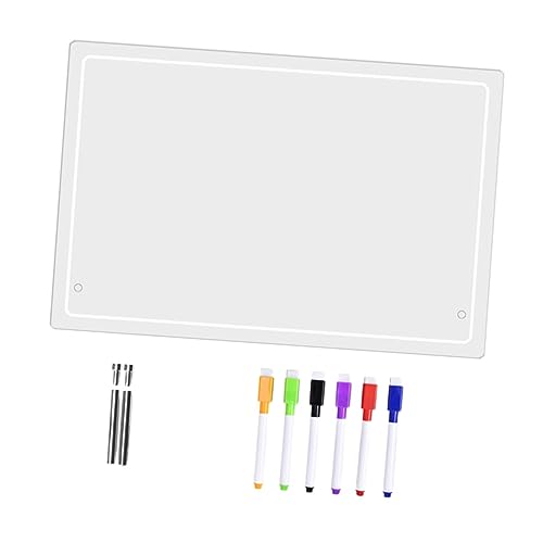 VILLFUL 1 Set Notiztafel, Erinnerungstafel, Kompakte Trockenlöschtafel, Transparente Schreibtafel, Tragbare Trockenlöschtafel, Desktop Planungstafeln, Desktop Memotafel, VILLFUL 1 Set Notiztafel, Erinnerungstafel, Kompakte Trockenlöschtafel, Transparente Schreibtafel, Tragbare Trockenlöschtafel, Desktop Planungstafeln, Desktop Memotafel, von VILLFUL