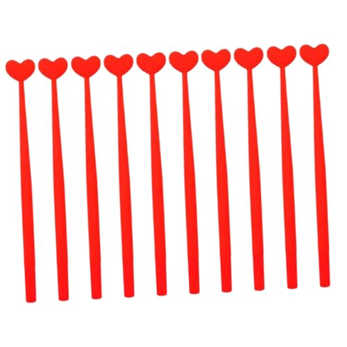 VILLFUL 10 Stück Herz Shake Stift, Gelschreiber, Herzform, Schreibstifte, Herzform Stift, Tagebuchstifte Für Frauen, Valentinstag, Herzstifte, Unterschriftenstifte, Schön Geformte VILLFUL 10 Stück Herz Shake Stift, Gelschreiber, Herzform, Schreibstifte, Herzform Stift, Tagebuchstifte Für Frauen, Valentinstag, Herzstifte, Unterschriftenstifte, Schön Geformte von VILLFUL