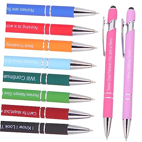 VILLFUL 10 Stück Inspirierender Kugelschreiber, Haushaltskugelschreiber, Multifunktions Schreibstift, Haushaltsstift Für Erwachsene, Haushalts Spaßstifte, Multifunktions Stift Für VILLFUL 10 Stück Inspirierender Kugelschreiber, Haushaltskugelschreiber, Multifunktions Schreibstift, Haushaltsstift Für Erwachsene, Haushalts Spaßstifte, Multifunktions Stift Für von VILLFUL
