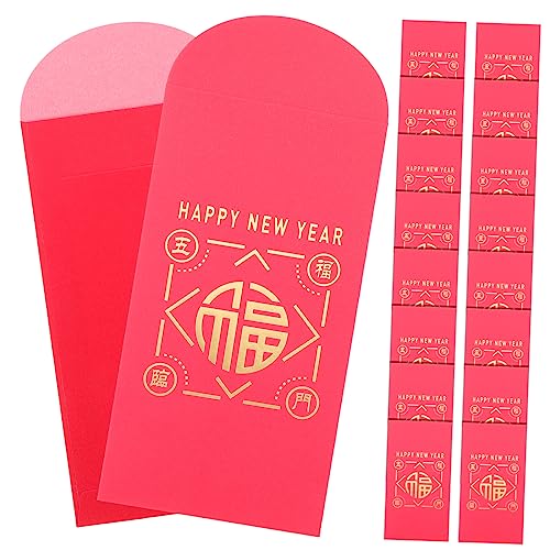 VILLFUL 18 Stück 2023 Jahr Des Kaninchens Rote Päckchen Neujahrs Roter Umschlag Festival Roter Umschlag Glücksgeld Taschengeld Päckchen Hasenjahr Rotes Päckchen Chinesisches Frühlingsfest VILLFUL 18 Stück 2023 Jahr Des Kaninchens Rote Päckchen Neujahrs Roter Umschlag Festival Roter Umschlag Glücksgeld Taschengeld Päckchen Hasenjahr Rotes Päckchen Chinesisches Frühlingsfest von VILLFUL