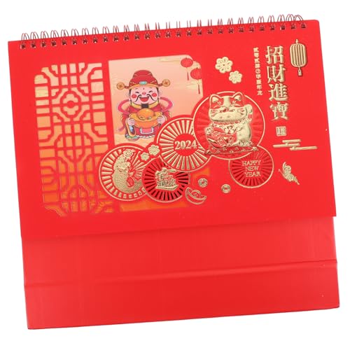 VILLFUL 2024 Jahr Des Drachen Tischkalender Tischkalender Dekorativer Monatskalender Home Tischkalender Monatlicher Tischkalender Chinesischer Tischkalender Jahr Des Drachen Kalender VILLFUL 2024 Jahr Des Drachen Tischkalender Tischkalender Dekorativer Monatskalender Home Tischkalender Monatlicher Tischkalender Chinesischer Tischkalender Jahr Des Drachen Kalender von VILLFUL