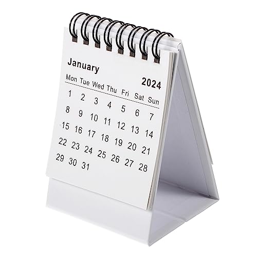 VILLFUL Schreibtischkalender Kleiner 2024 Planer Memoseiten Home Office Mini Desktop Kalender VILLFUL Schreibtischkalender Kleiner 2024 Planer Memoseiten Home Office Mini Desktop Kalender von VILLFUL