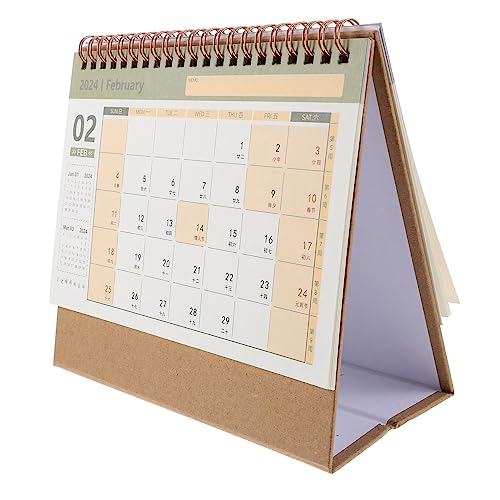 VILLFUL 2024 Kreativer Tischkalender, Tisch Klappkalender, Tisch Stehkalender, Kleiner Steh Tischkalender, Steh Klappkalender, Standkalender Für Den Schreibtisch, Büro Tischkalender VILLFUL 2024 Kreativer Tischkalender, Tisch Klappkalender, Tisch Stehkalender, Kleiner Steh Tischkalender, Steh Klappkalender, Standkalender Für Den Schreibtisch, Büro Tischkalender von VILLFUL