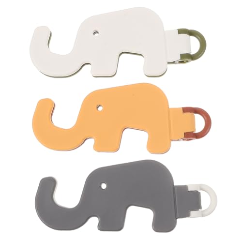 VILLFUL 3 Stück Faltbarer Cartoon Miniatur Telefonhalter Für Den Schreibtisch, Mini Möbelmodell, Miniatur Faltbarer Cartoon Modell Telefonhalter Für Den Schreibtisch, Handyständer, Mini von VILLFUL