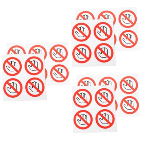 VILLFUL 30 Stück Warnschild Aufkleber, „Nicht Berühren“, Aufkleber Für Tägliche Risiken, „Nicht Verwenden“, Kleine Sicherheitsaufkleber Zum Abziehen Und Aufkleben, Warnschild Aufkleber, VILLFUL 30 Stück Warnschild Aufkleber, „Nicht Berühren“, Aufkleber Für Tägliche Risiken, „Nicht Verwenden“, Kleine Sicherheitsaufkleber Zum Abziehen Und Aufkleben, Warnschild Aufkleber, von VILLFUL