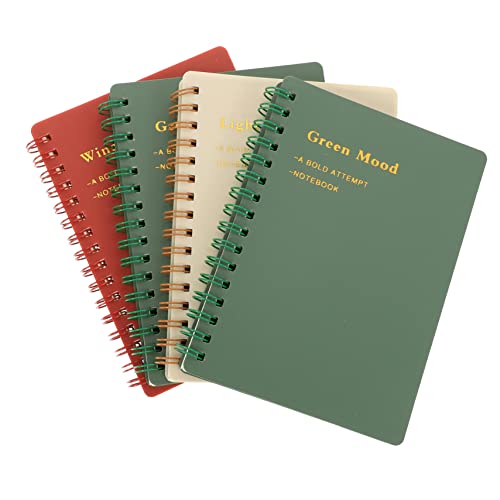 VILLFUL 4 Dekorative Notizblöcke, Notizbuch, Spiralnotizbuch, Notizbuch, Tagebuch, Arbeitsnotizblöcke, Kleine Notizbücher, Notizblock, Kleiner Planer, Notizblock, Notizblöcke Für Die VILLFUL 4 Dekorative Notizblöcke, Notizbuch, Spiralnotizbuch, Notizbuch, Tagebuch, Arbeitsnotizblöcke, Kleine Notizbücher, Notizblock, Kleiner Planer, Notizblock, Notizblöcke Für Die von VILLFUL