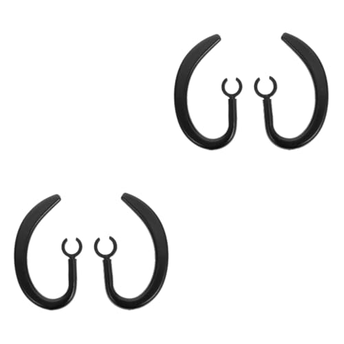 VILLFUL 4 Stück Headset Ohrbügel, Ohrhörer Drahtclips, Ohrclip, Ohrhörer, Headset Ohrclip, Hörerklemme, Kopfhörerclip, Ohrhörerhalter, Kopfhöreraufhänger, Kopfhörerhaken, Ohrhörerhaken VILLFUL 4 Stück Headset Ohrbügel, Ohrhörer Drahtclips, Ohrclip, Ohrhörer, Headset Ohrclip, Hörerklemme, Kopfhörerclip, Ohrhörerhalter, Kopfhöreraufhänger, Kopfhörerhaken, Ohrhörerhaken von VILLFUL