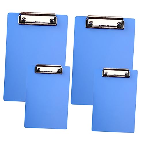 VILLFUL 4 Stück Kopierbrett Ordner, Klemmbretter, Klemmbrett, Aktenhalter, Dokumentenordner, Papierhalter, Klemmbrett, Ordnerhalter, Aktenordner, Binder, Klemmbrett, Schulbedarf VILLFUL 4 Stück Kopierbrett Ordner, Klemmbretter, Klemmbrett, Aktenhalter, Dokumentenordner, Papierhalter, Klemmbrett, Ordnerhalter, Aktenordner, Binder, Klemmbrett, Schulbedarf von VILLFUL
