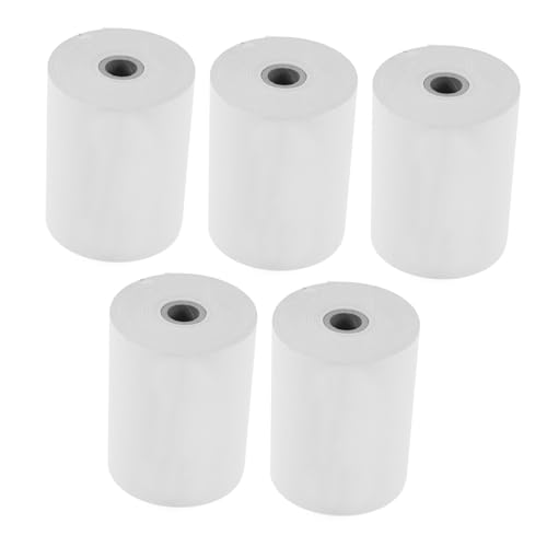 VILLFUL 5 Rollen Thermopapier Thermodrucker Thermoetikettendrucker Thermobondrucker Kreditkartendruckpapier Thermobonpapier Kassendruckerpapier Minidruckerpapier VILLFUL 5 Rollen Thermopapier Thermodrucker Thermoetikettendrucker Thermobondrucker Kreditkartendruckpapier Thermobonpapier Kassendruckerpapier Minidruckerpapier von VILLFUL