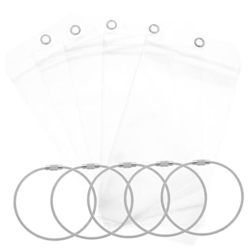 VILLFUL 5 Sets Gepäcketikettenhalter Kartenhüllen Fotokartenhüllen Ausweishalterhülle Namensschildhalter Ausweishüllen Vertikaler Ausweishalter Ausweishülle Kartenhalterhülle VILLFUL 5 Sets Gepäcketikettenhalter Kartenhüllen Fotokartenhüllen Ausweishalterhülle Namensschildhalter Ausweishüllen Vertikaler Ausweishalter Ausweishülle Kartenhalterhülle von VILLFUL