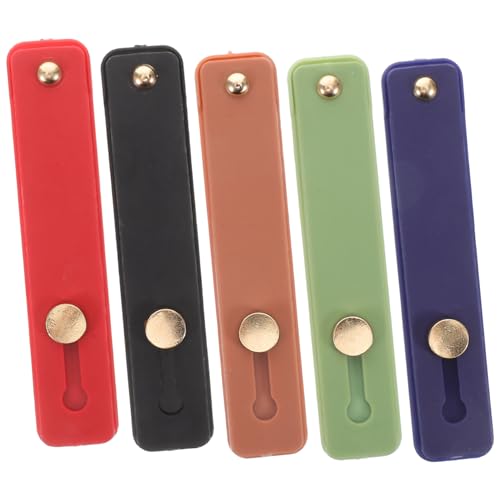 VILLFUL 5 Stück Handyhalter, Handy Armband, Handy Gurt, Silikon Handschlaufe, Handy Gurt, Handy Handschlaufe, Handy Ring Gurt, Handy Gurthalter, Fingerschlaufe Für Handyhülle VILLFUL 5 Stück Handyhalter, Handy Armband, Handy Gurt, Silikon Handschlaufe, Handy Gurt, Handy Handschlaufe, Handy Ring Gurt, Handy Gurthalter, Fingerschlaufe Für Handyhülle von VILLFUL