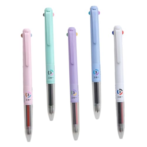 VILLFUL 5 Stück Press Gelstift, Farbstifte, Kugelschreiber, Süßer Mehrfarbiger Stift, Mehrfarbige Stifte, Farbstifte, Schreibstift, Schulbedarf, Stifte, Kugelschreiber, Mehrfarbige VILLFUL 5 Stück Press Gelstift, Farbstifte, Kugelschreiber, Süßer Mehrfarbiger Stift, Mehrfarbige Stifte, Farbstifte, Schreibstift, Schulbedarf, Stifte, Kugelschreiber, Mehrfarbige von VILLFUL