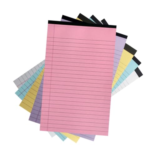 VILLFUL 5 Vokabelheft aus Notizpapier Arbeitsplanplaner Notizblöcke für den täglichen Gebrauch Notizblock notizbuch Arbeitsheft Notizbücher Tagesplaner praktische Notizblöcke Haushalt Büro von VILLFUL