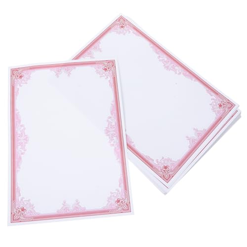 VILLFUL 50 Blatt Ehrenurkundenpapier, Blanko Urkundenpapier, Anerkennungsurkundenpapier Für Die Wirtschaftsschule, Urkundenpapier, Ehrenurkundenpapier, Blanko Diplom Urkundenpapier VILLFUL 50 Blatt Ehrenurkundenpapier, Blanko Urkundenpapier, Anerkennungsurkundenpapier Für Die Wirtschaftsschule, Urkundenpapier, Ehrenurkundenpapier, Blanko Diplom Urkundenpapier von VILLFUL
