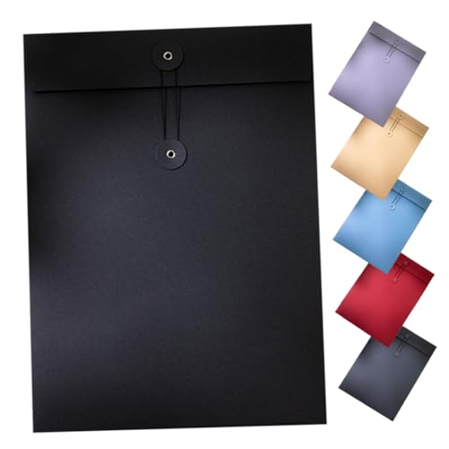 VILLFUL 6 Stück Portfolio Umschläge, Dicke Rechnungs Und Briefumschläge, Organizer, Tragbar, Praktische Aktentaschen, Stift Und Projekttasche, Große Aktenaufbewahrungstasche, VILLFUL 6 Stück Portfolio Umschläge, Dicke Rechnungs Und Briefumschläge, Organizer, Tragbar, Praktische Aktentaschen, Stift Und Projekttasche, Große Aktenaufbewahrungstasche, von VILLFUL
