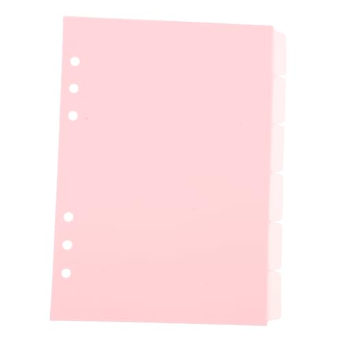 VILLFUL 6 Stück Trennseiten Lünette, Niedliche Ordner Trennblätter Mit Registerkarten, Notizbuch Seitenteiler, Rosa Ordner Ordner Trennblätter, Rosa Ordner Mit Trennblättern, VILLFUL 6 Stück Trennseiten Lünette, Niedliche Ordner Trennblätter Mit Registerkarten, Notizbuch Seitenteiler, Rosa Ordner Ordner Trennblätter, Rosa Ordner Mit Trennblättern, von VILLFUL