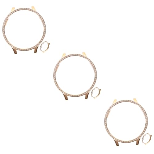 VILLFUL 6 Stück Uhren Dekorschalen Dekorative Schutzhülle Schalenkanten Rahmenschutz Charm Rahmen Ersetzen Glänzender Glitzer Für Smartwatch VILLFUL 6 Stück Uhren Dekorschalen Dekorative Schutzhülle Schalenkanten Rahmenschutz Charm Rahmen Ersetzen Glänzender Glitzer Für Smartwatch von VILLFUL