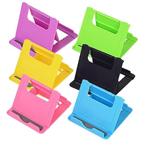 VILLFUL 6 Teiliger Handy Tablet Halter, Kompakter Telefonständer, Tragbarer Handyständer, Verstellbarer Display Mobilständer, Handyhalterständer, Schreibtisch Telefonhalterständer, Handy VILLFUL 6 Teiliger Handy Tablet Halter, Kompakter Telefonständer, Tragbarer Handyständer, Verstellbarer Display Mobilständer, Handyhalterständer, Schreibtisch Telefonhalterständer, Handy von VILLFUL