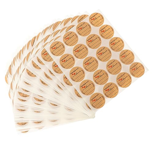 VILLFUL 600 Blatt Dekorative Aufkleber Etikettendrucker Etiketten Aufkleber Kraftaufkleber Kraftpapieraufkleber Etikettenpapier Vinyl Buchstabenaufkleber Kraftetikettenaufkleber VILLFUL 600 Blatt Dekorative Aufkleber Etikettendrucker Etiketten Aufkleber Kraftaufkleber Kraftpapieraufkleber Etikettenpapier Vinyl Buchstabenaufkleber Kraftetikettenaufkleber von VILLFUL