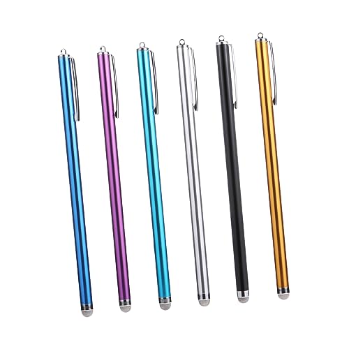 VILLFUL 6-teiliger Universal-Eingabestift für kapazitive Touchscreens hohe Empfindlichkeit für Smartphones und Tablets VILLFUL 6-teiliger Universal-Eingabestift für kapazitive Touchscreens hohe Empfindlichkeit für Smartphones und Tablets von VILLFUL