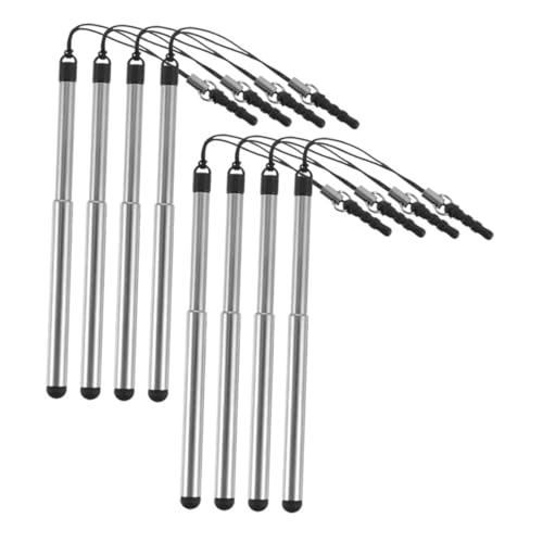 VILLFUL 8 Teiliger Touchscreen Stift Stylus Für Touchscreen Telefon, Tragbarer Kurzer Stift, Tablet Stift, Stylus Stift, Mini Stylus, Kleiner Stylus, Stylist Stifte, Tablet Stylus, Mini von VILLFUL