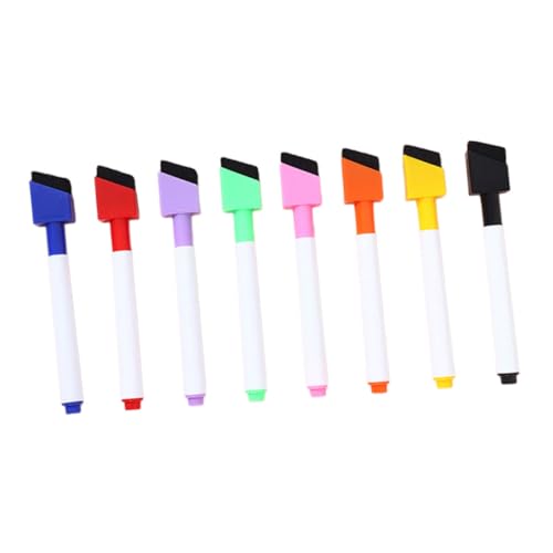VILLFUL 8 Stück Löschbare Trocken Abwischbare Marker Kalligraphiestifte Mit Feiner Spitze Whiteboard-marker Mit Radiergummi Zum Schreiben Und Hervorheben VILLFUL 8 Stück Löschbare Trocken Abwischbare Marker Kalligraphiestifte Mit Feiner Spitze Whiteboard-marker Mit Radiergummi Zum Schreiben Und Hervorheben von VILLFUL