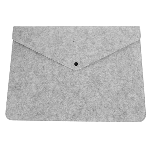 VILLFUL Aktenhalter Tragbare Dokumententasche Sichere Aktentasche Filzordner Für Dokumente Kleine Filztasche Filz Akten Organizer Tasche Für Akten Filz Dokumentenhalter Filztaschen von VILLFUL