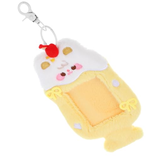 VILLFUL Cartoon Schlüsselanhänger, Fotokartenhüllen, Ausweishalter, Süßer Ausweishalter, Lanyard, Fotokartenhalter, Süßer Kartenhalter, Plüsch Fotokartenhalter, Lustiger Ausweishalter, von VILLFUL