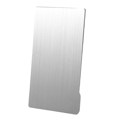 VILLFUL Druckerstahlplatte 3D Drucker Bauplatte 3D Druckerzubehör 3D Druckerplattform 3D Druckstahlplatte Heizbettplatte Beheizte Bettbaufläche Stahlplatte Heizbett von VILLFUL