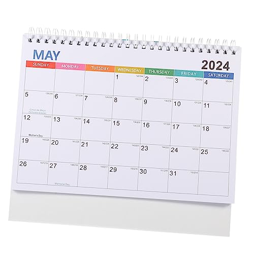 VILLFUL Einfacher Tischkalender, Standkalender Für Den Täglichen Gebrauch, Dekorativer Monatskalender, Standkalender Fürs Büro, Ästhetischer Tischkalender, Kleiner Tischkalender, VILLFUL Einfacher Tischkalender, Standkalender Für Den Täglichen Gebrauch, Dekorativer Monatskalender, Standkalender Fürs Büro, Ästhetischer Tischkalender, Kleiner Tischkalender, von VILLFUL