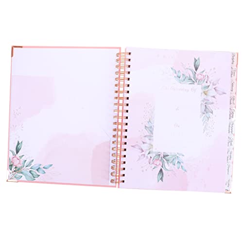 VILLFUL Hochzeitsplaner, Verlobungsnotizbuch, Mehrzweck Hochzeitsnotizblock, Hochzeitsorganisator, Notizbuch Für Die Braut, Hochzeitsdekorationen, Hochzeitsbuch, Elegantes VILLFUL Hochzeitsplaner, Verlobungsnotizbuch, Mehrzweck Hochzeitsnotizblock, Hochzeitsorganisator, Notizbuch Für Die Braut, Hochzeitsdekorationen, Hochzeitsbuch, Elegantes von VILLFUL