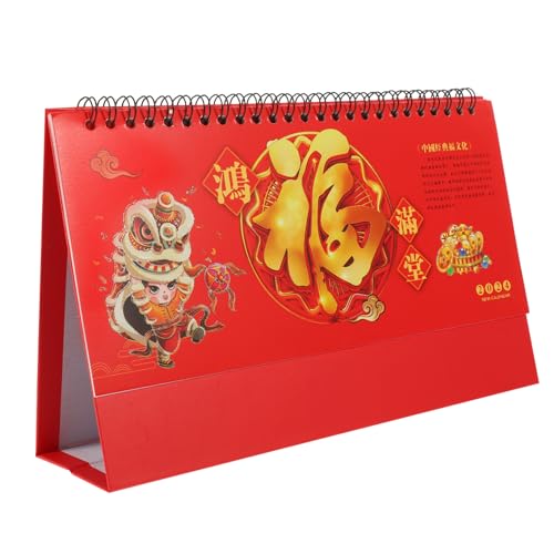 VILLFUL Jahr Des Drachen Schreibtischkalender Tischkalender Ornamentkalender 2024 Kalender Für Home Office Kalender 2024 Kalender Monatlich Dekorativer Monatskalender Tischkalender VILLFUL Jahr Des Drachen Schreibtischkalender Tischkalender Ornamentkalender 2024 Kalender Für Home Office Kalender 2024 Kalender Monatlich Dekorativer Monatskalender Tischkalender von VILLFUL