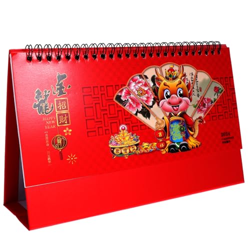 VILLFUL Jahr Des Drachen Tischkalender Flip Kalender Chinesischer Tischkalender Kleiner Tischkalender Tischkalender Für Frauen Kalender Schreibtisch Einzigartiger Tischkalender VILLFUL Jahr Des Drachen Tischkalender Flip Kalender Chinesischer Tischkalender Kleiner Tischkalender Tischkalender Für Frauen Kalender Schreibtisch Einzigartiger Tischkalender von VILLFUL