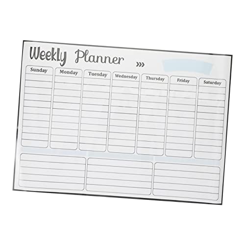 VILLFUL Kalender Message Board Board Kühlschrank Wöchentliches Whiteboard Trockenlöschtafel Kühlschranklöschkalender Für Kühlschrankkalender Trockenlöschtafelplaner VILLFUL Kalender Message Board Board Kühlschrank Wöchentliches Whiteboard Trockenlöschtafel Kühlschranklöschkalender Für Kühlschrankkalender Trockenlöschtafelplaner von VILLFUL