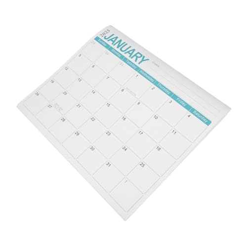 VILLFUL Magnetischer Kalender Für Den Kühlschrank: Englischer Papierkalender Mit Memobereich Für Zeitmanagement VILLFUL Magnetischer Kalender Für Den Kühlschrank: Englischer Papierkalender Mit Memobereich Für Zeitmanagement von VILLFUL