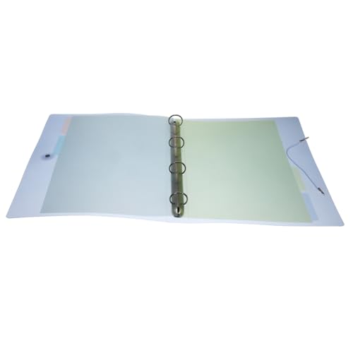 VILLFUL Ordner, Plastik Scrapbook Hülle, Notizbuch Hülle, Aktenordner, Plastik Ordner, Notizbuch Hüllen, Blinder Hülle, Scrapbook Ordner, Ordner Für Die Schule, Aktenaufbewahrung VILLFUL Ordner, Plastik Scrapbook Hülle, Notizbuch Hülle, Aktenordner, Plastik Ordner, Notizbuch Hüllen, Blinder Hülle, Scrapbook Ordner, Ordner Für Die Schule, Aktenaufbewahrung von VILLFUL