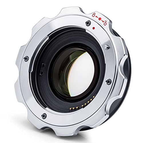 EF-R3 Pro 0,71x Speed Booster Autofokus Adapter Objektivadapter mit Sicheres Schloss für Canon EF Objektiv auf Canon EOS R R5 R5C R6 RP C70 Red Komod Kamera,Ideal für großes Objektiv von VILTROX