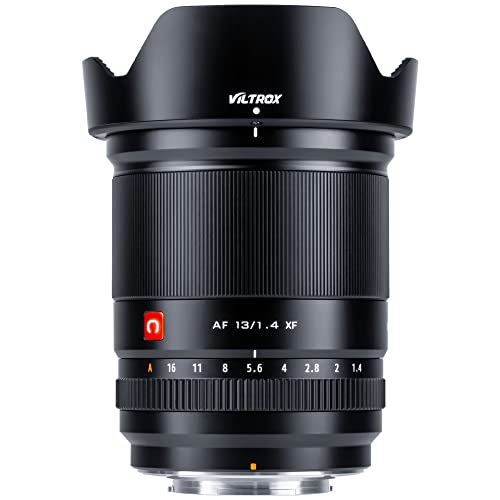 VILTROX 13 mm f/1.4 F1.4 Fuji X Mount Ultra Weitwinkel APS-C AF Objektiv für Fujifilm X-Mount Kamera X-T30 II X-T4 X-T3 X-Pro3 X-Pro2 X-H1 X-T2 von VILTROX