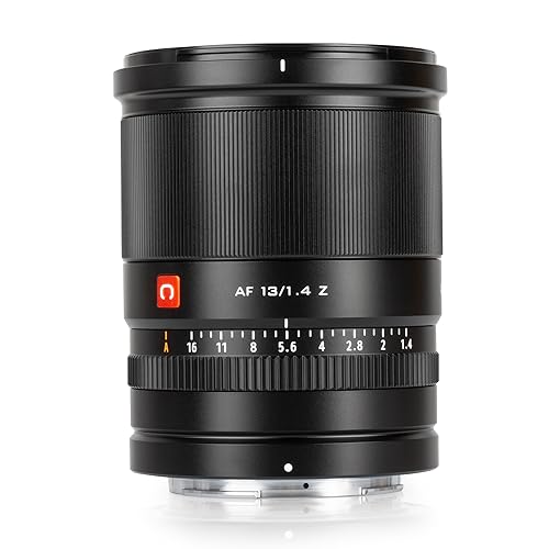 VILTROX 13mm f/1.4 F1.4 Z Autofokus Objektiv für Nikon Z-Mount Kamera, Ultraweitwinkel APS-C AF Objektiv Kompatibel mit Nikon Z-Mount Kamera Z5 Z6 Z6II Z7 Z7II Z50 Z30 Z9 ZFC von VILTROX