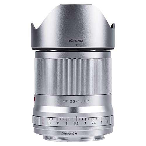 VILTROX 23mm f/1.4 F1.4 Objektiv für Nikon Z Mount Kameras Autofokus APS-C Weitwinkel Prime Objektiv mit Großer Blende und STM Motor für Nikon Z-Mount Kamera Z5 Z50 Z6 Z6II Z7 Z7II VILTROX 23mm f/1.4 F1.4 Objektiv für Nikon Z Mount Kameras Autofokus APS-C Weitwinkel Prime Objektiv mit Großer Blende und STM Motor für Nikon Z-Mount Kamera Z5 Z50 Z6 Z6II Z7 Z7II von VILTROX