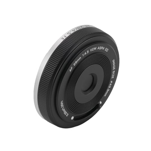 VILTROX 28 mm F4,5 FE Pancake-Objektiv für Sony FE-Chips, Vollformat-AF-Objektiv für Sony E-Mount, Prime-Weitwinkelobjektiv für Sony e Mount a7cr a7cii a7c a6700 zv-e100 a6600 a6400 a7iv a7iii VILTROX 28 mm F4,5 FE Pancake-Objektiv für Sony FE-Chips, Vollformat-AF-Objektiv für Sony E-Mount, Prime-Weitwinkelobjektiv für Sony e Mount a7cr a7cii a7c a6700 zv-e100 a6600 a6400 a7iv a7iii von VILTROX