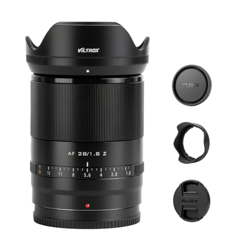 VILTROX 28mm F1.8 Autofokus Objektive für Nikon Z Mount Kamera Objektive Standard Camera Lenses große Blende Weitwinkelobjektiv kompatibel für Nikon Z9 Z8 Z7 Z6 Z5 Z50 Z30 ZFC VILTROX 28mm F1.8 Autofokus Objektive für Nikon Z Mount Kamera Objektive Standard Camera Lenses große Blende Weitwinkelobjektiv kompatibel für Nikon Z9 Z8 Z7 Z6 Z5 Z50 Z30 ZFC von VILTROX