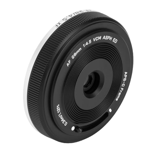 VILTROX 28mm F4.5 XF Objektiv Pancake Autofokus Chips-Größe Weitwinkel X-Mount Objektiv Kompatibel mit Fujifilm X-Mount Kameras X-A1 X-A2 X-A3 X-A5 X-H1 X-T1 X-T100 X-PRO1 VILTROX 28mm F4.5 XF Objektiv Pancake Autofokus Chips-Größe Weitwinkel X-Mount Objektiv Kompatibel mit Fujifilm X-Mount Kameras X-A1 X-A2 X-A3 X-A5 X-H1 X-T1 X-T100 X-PRO1 von VILTROX