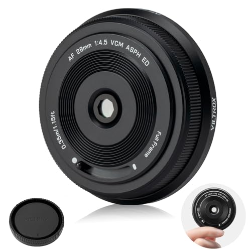 VILTROX 28mm F4.5 Z, Pancake Vollformatobjektiv für Nikon Z, Autofokus-Weitwinkel-Festbrennweite für Nikon Z-Mount Kameras Z5 Z50 Z50II Z6 Z6II Z7 Z7II ZFC Z30 Z9 Z8 ZF Z6III VILTROX 28mm F4.5 Z, Pancake Vollformatobjektiv für Nikon Z, Autofokus-Weitwinkel-Festbrennweite für Nikon Z-Mount Kameras Z5 Z50 Z50II Z6 Z6II Z7 Z7II ZFC Z30 Z9 Z8 ZF Z6III von VILTROX